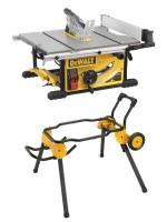Dewalt DWE7492 240V 250MM Table Saw 825mm Rip Capacity With DWE74911 Rolling Stand £1,017.95